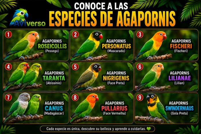 conoce a las especies de agapornis conoce a las especies de agapornis